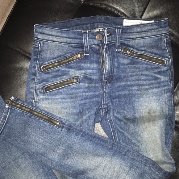 Rag & bone medium wash denim - Picture 2 of 3